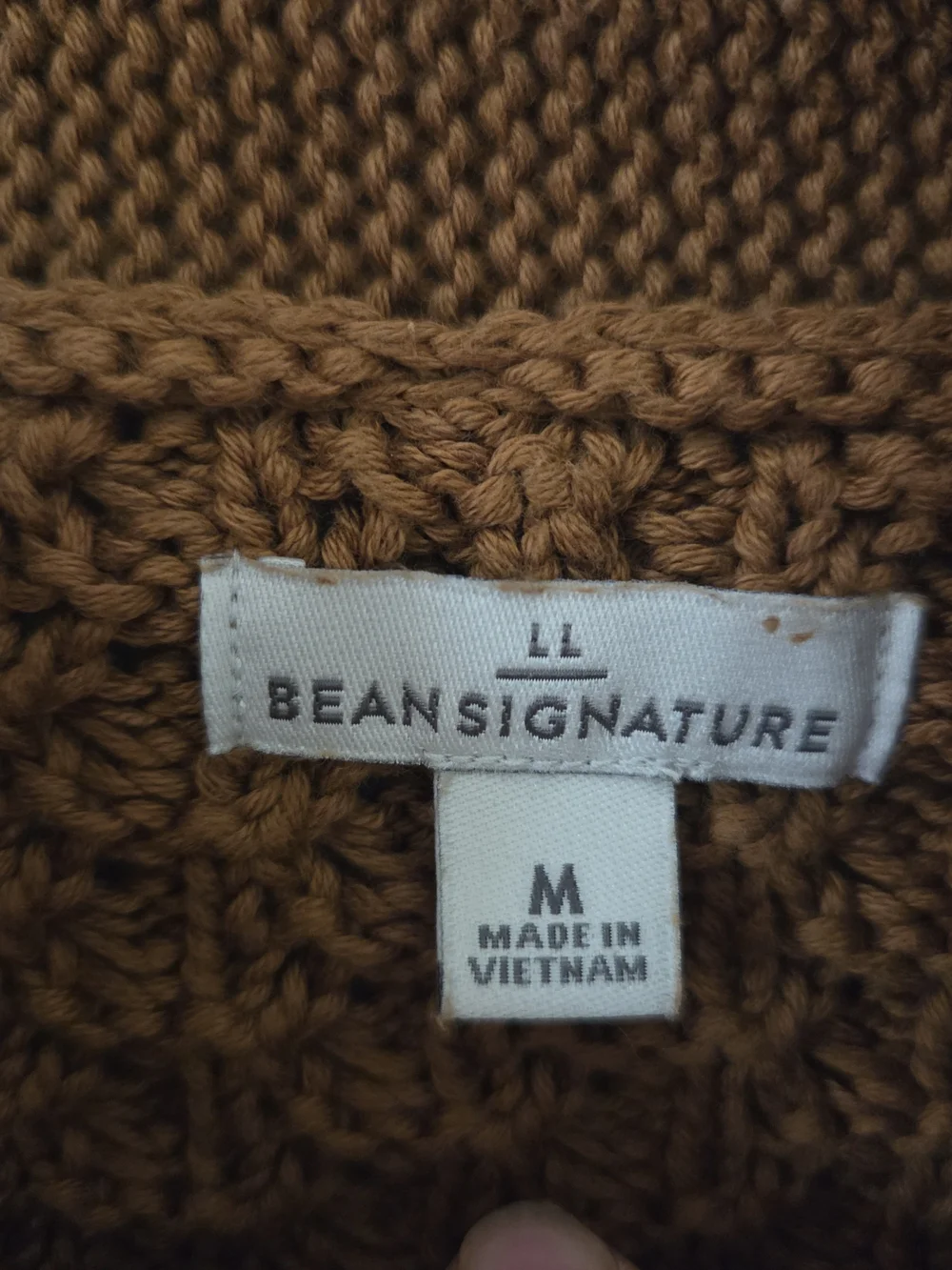 L.L. Bean drawstring cowl